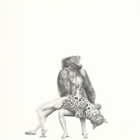 Silverback gorilla & leopard (31)