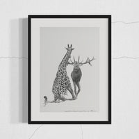 Giraffe & Wapiti (4)