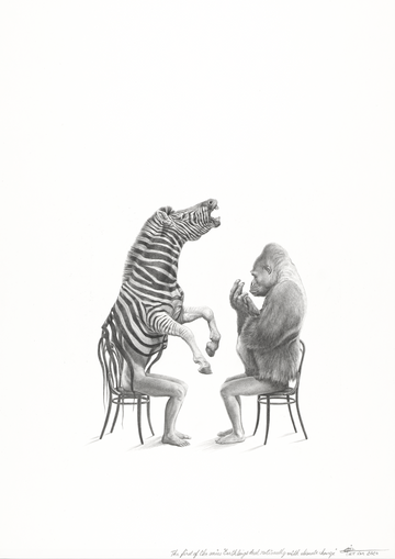 Zebra & Gorilla